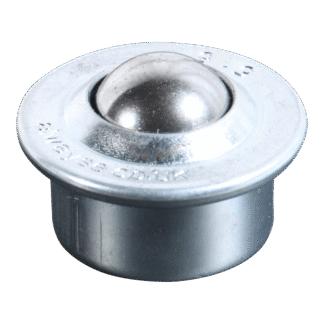 Kogelpot, stalen kogel, verzinkt huis, kogelafmeting 15.8mm, KP174212